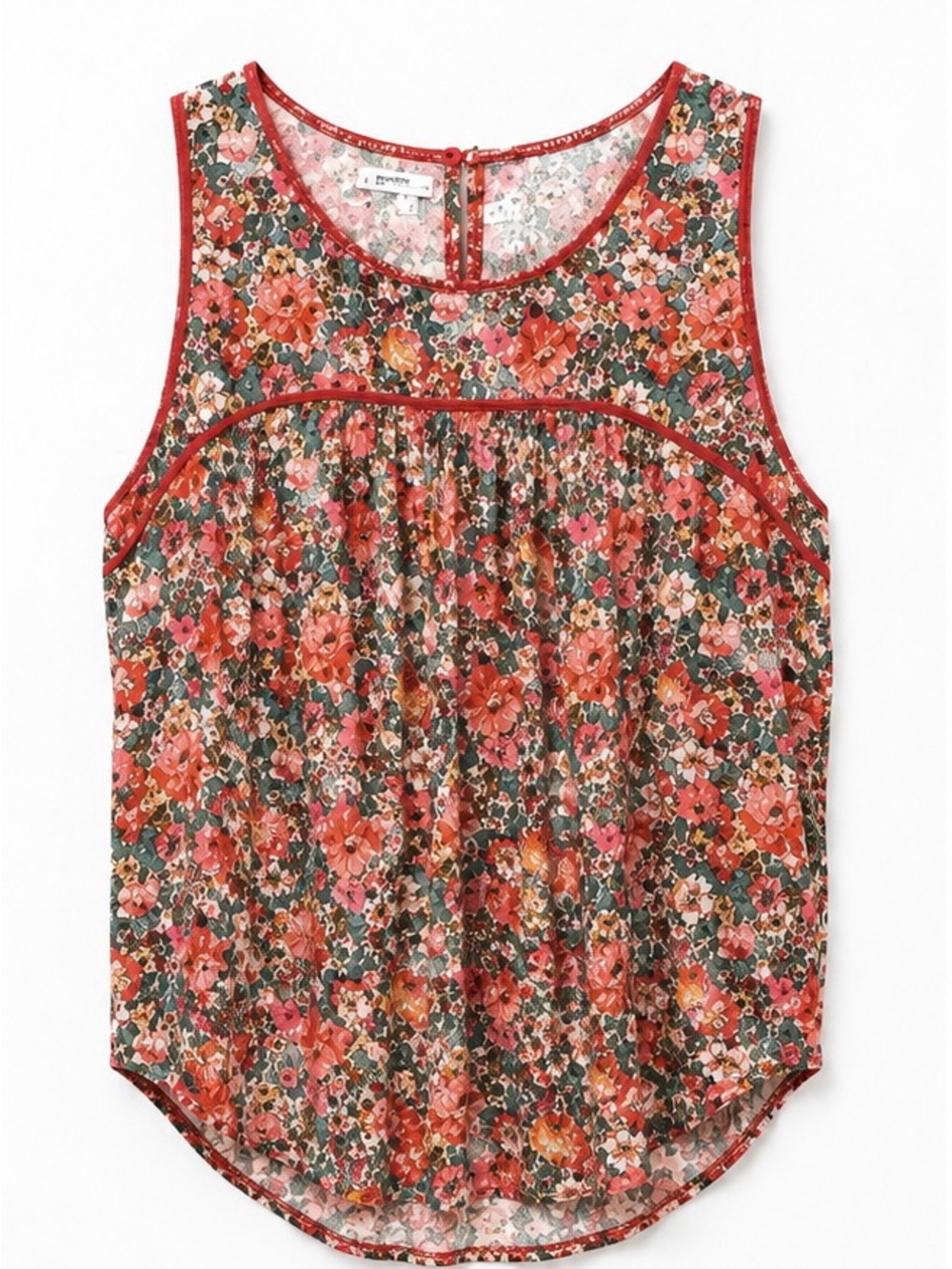 Maurices Floral Sleeveless Camisole - Red Multi